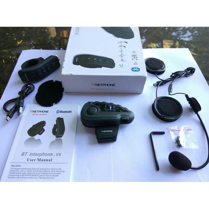Bluetooth Intercom V8, Vnetphone ,Intercom V8