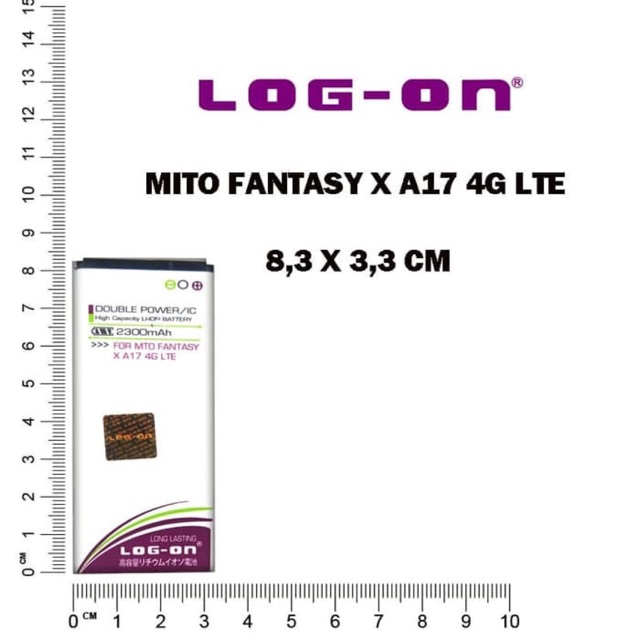 BATERAI LOG ON MITO A17 4G LITE