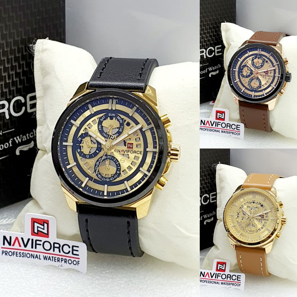 Jam Tangan Pria Naviforce NF9129 Original | Jam Tangan Murah | Garansi Resmi.