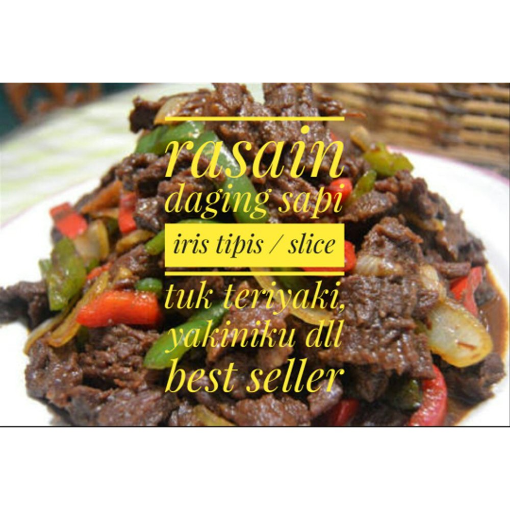 

daging sapi iris tipis slice teriyaki yakiniku shabu-shabu Limited
