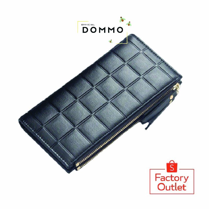 [LOKAL] DOMMO - D1207 DOMPET SLETING 2 - Dompet Lipat Wanita MORYMONY