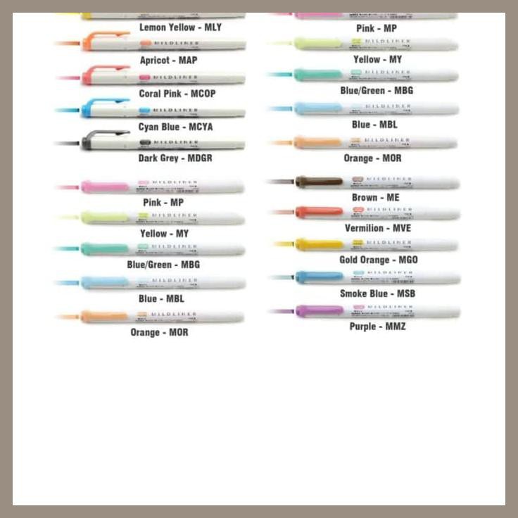 

MILDLINER ZEBRA BOLD TIP & FINE TIP 4.0 MM & 1.0 MM - 1.4 MM
