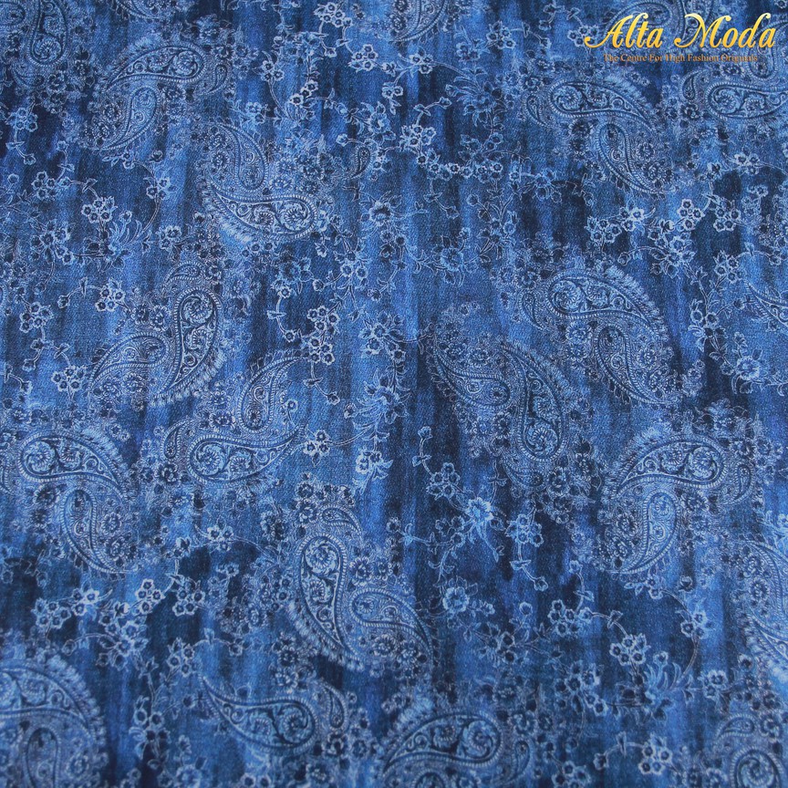 

Alta Moda Cotton Shirting Royal Blue Motif Batik Abu (1M)
