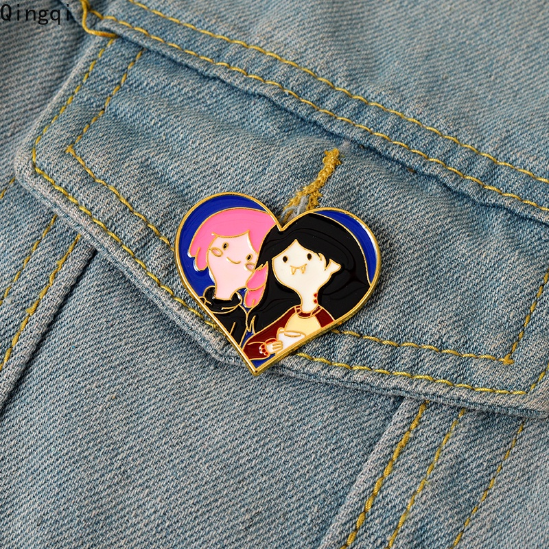 Bros Pin Enamel Bentuk Kartun Princess Bubblegum Untuk Hadiah