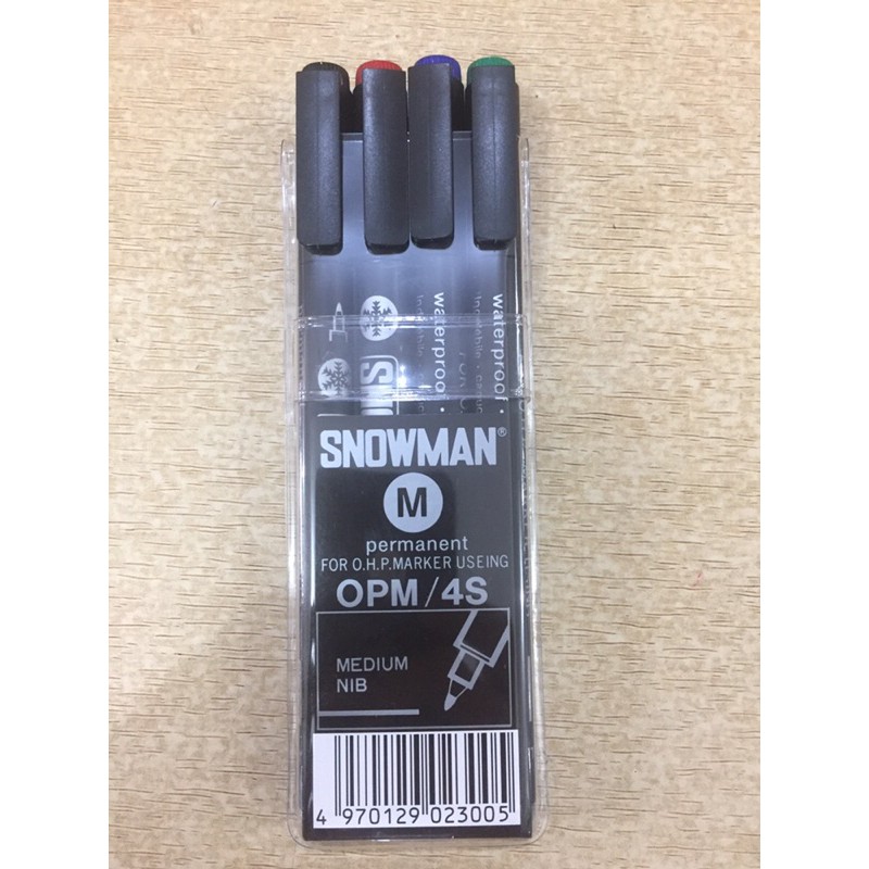 

Spidol OPM/4S Snowman 4 colour