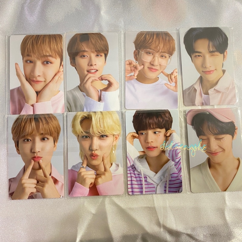 [baca deskripsi] stray kids nacific pc photocard holo round 8 r8 type A [bang chan lee know changbin