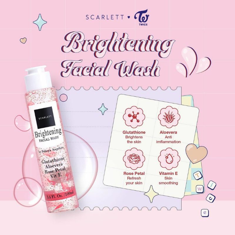 PROMO 12.12 BIGSALE SCARLETT Whitening Face Serum - Perawatan Pemutih Wajah SCARLETT ORIGINAL By Felicya Angelista