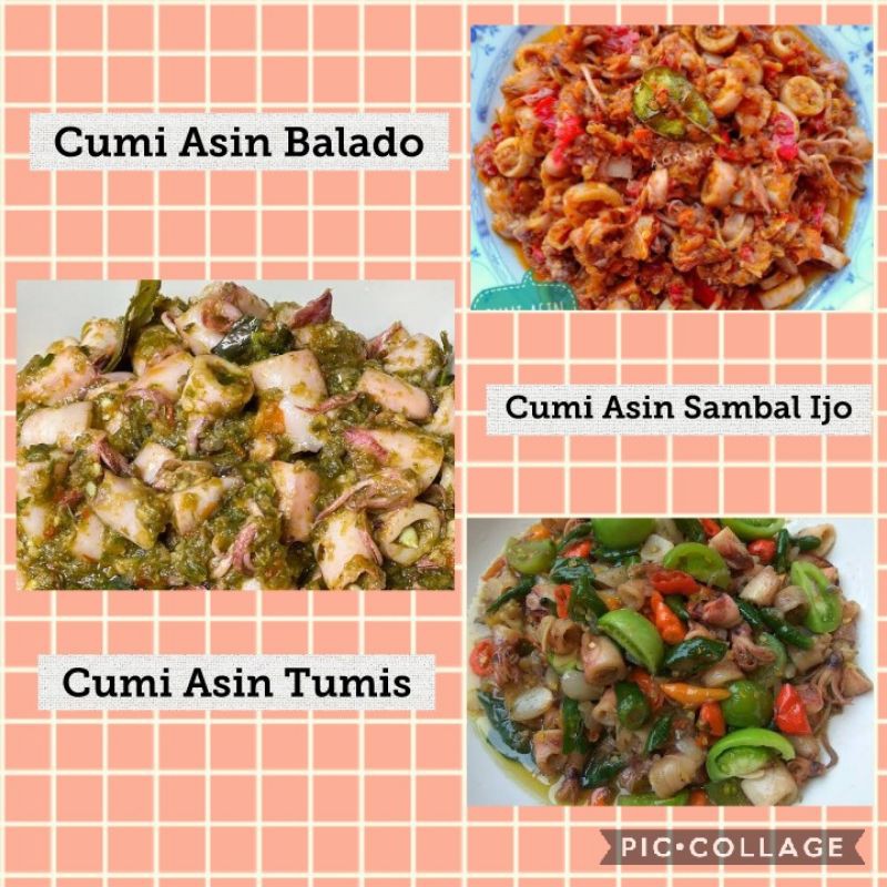 

Cumi Asin Tumis || Cumi Asin Balado || Cumi Asin Sambal Ijo (Frozen) || Bikin Kenyang