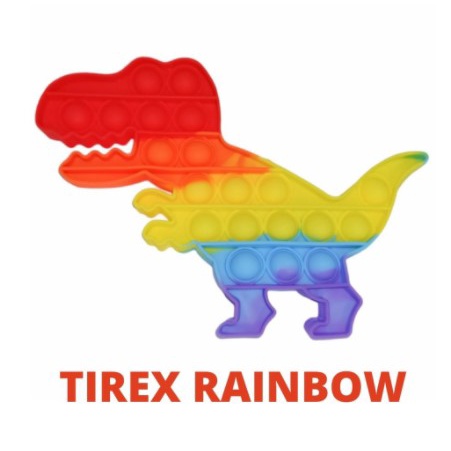 Mainan POP IT Viral warna Rainbow Pelangi-1