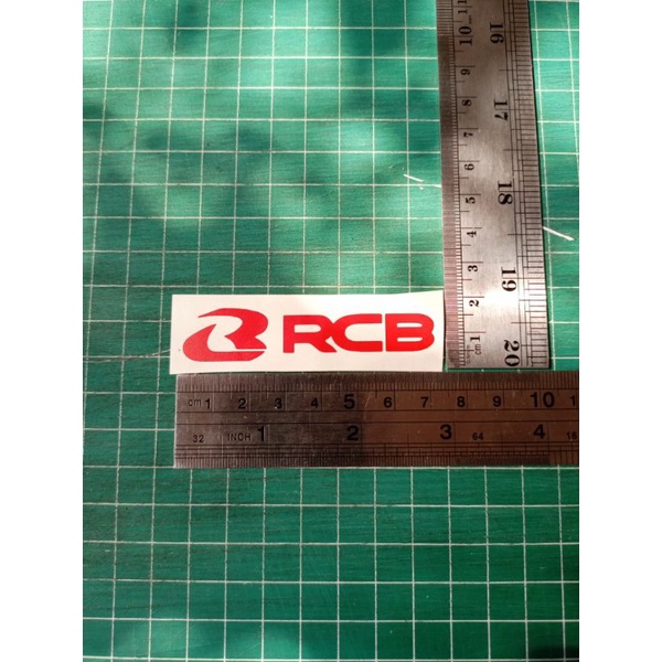 Stiker RCB cutting