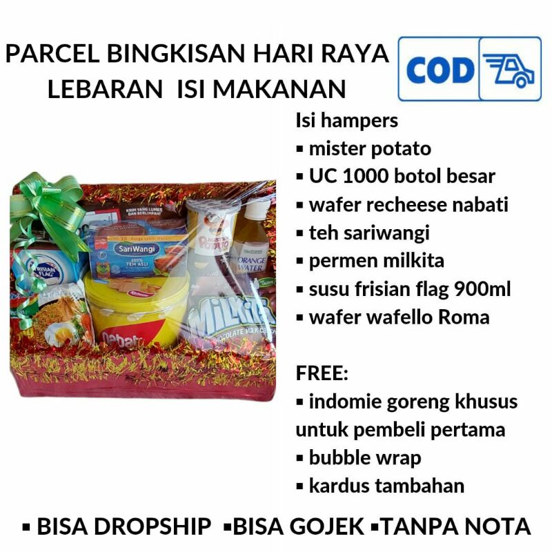 

PARCEL BINGKISAN LEBARAN ISI MAKANAN