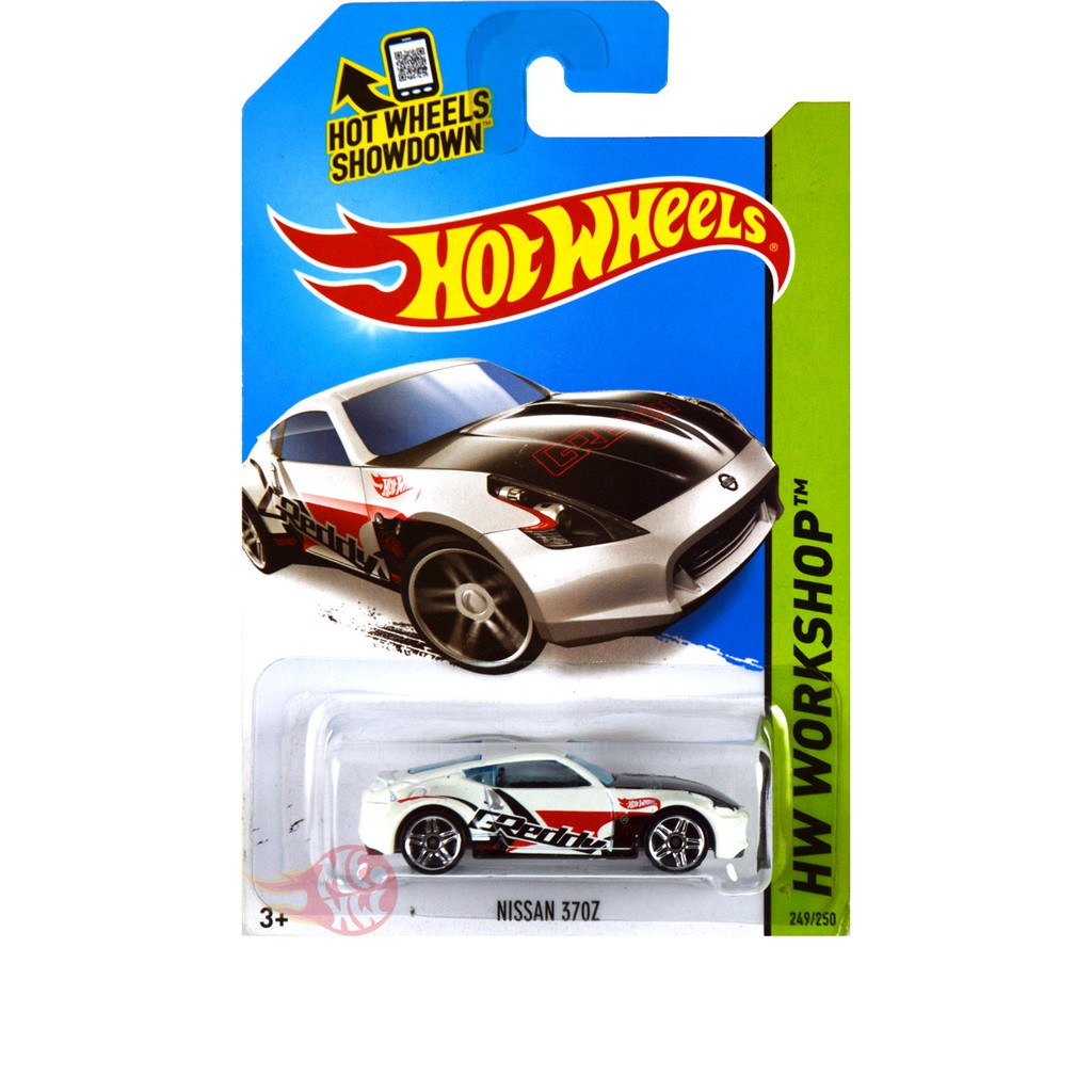 Nissan 370Z GREDDY PUTIH / WHITE - HW Hot Wheels Hotwheels