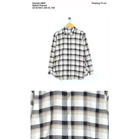 kemeja kotak casual wanita