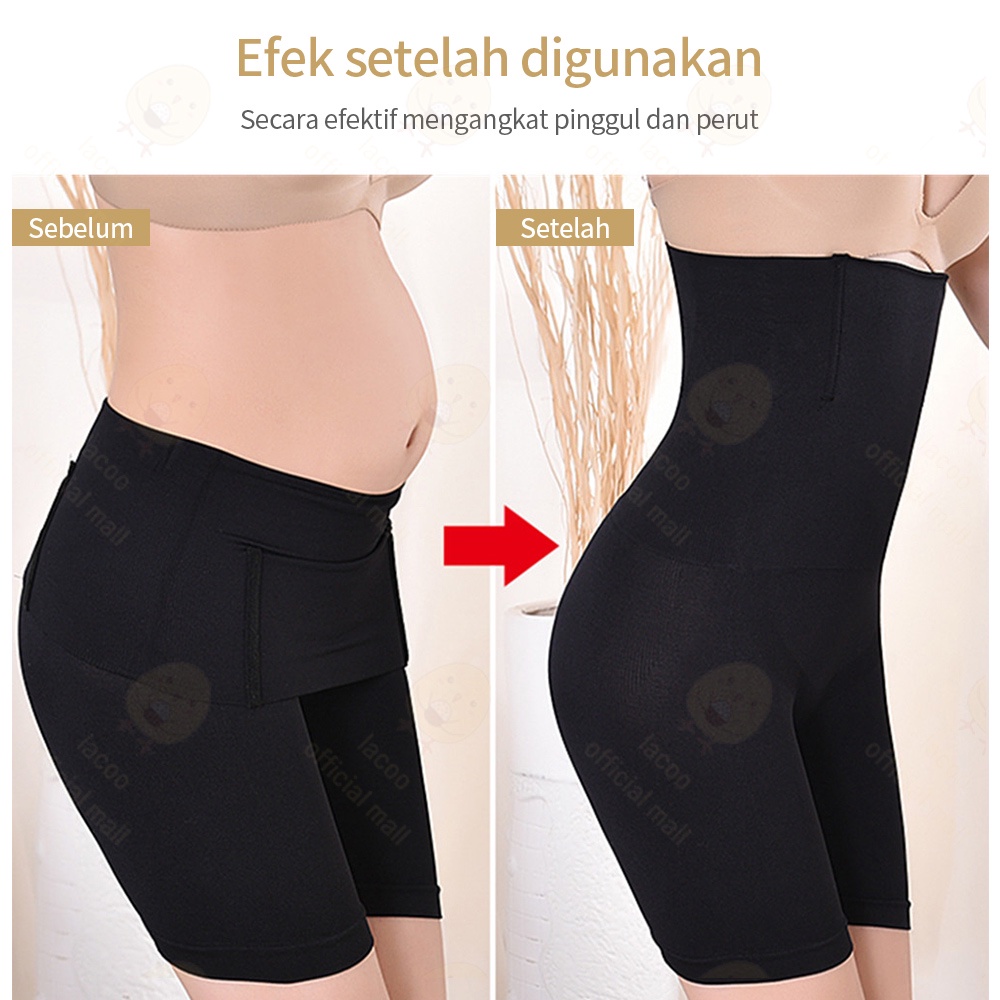 Lacoo Celana dalam korset wanita Korset celana pelangsing perut untuk 35-95kg