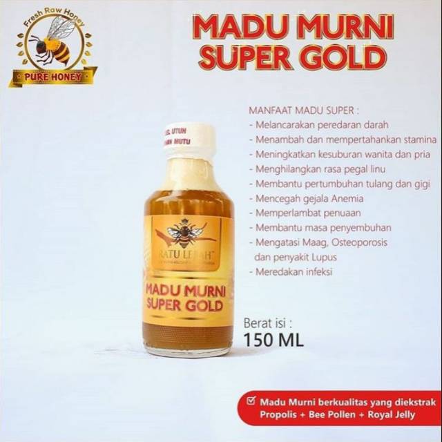 

Madu murni super gold