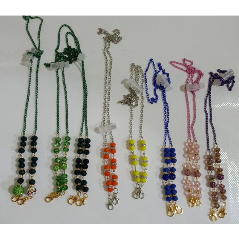 rantai kalung konektor masker