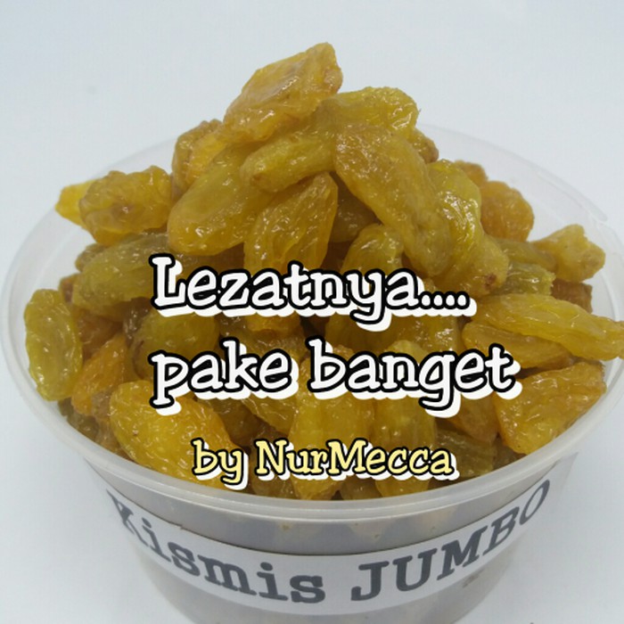 

Kismis Jumbo 500 gr Anggur Manis Tanpa Biji Cemilan Sehat