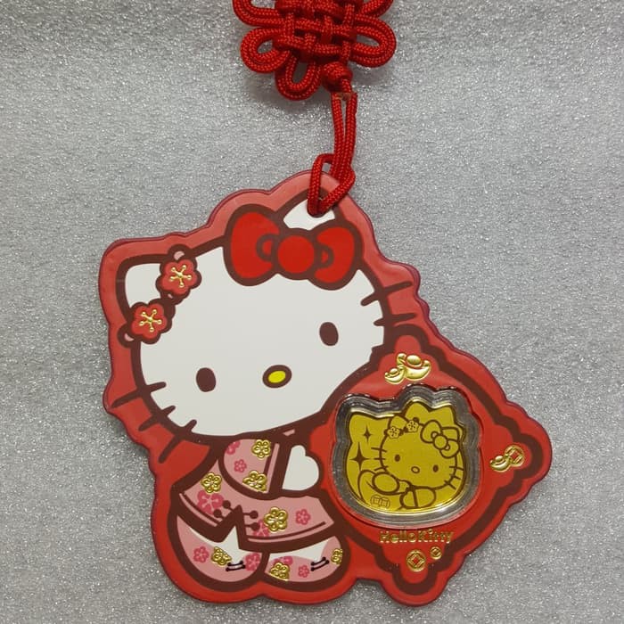 

Angpao Logam Mulia Emas 24 K - Angpao isi Emas 999 - Hello Kitty