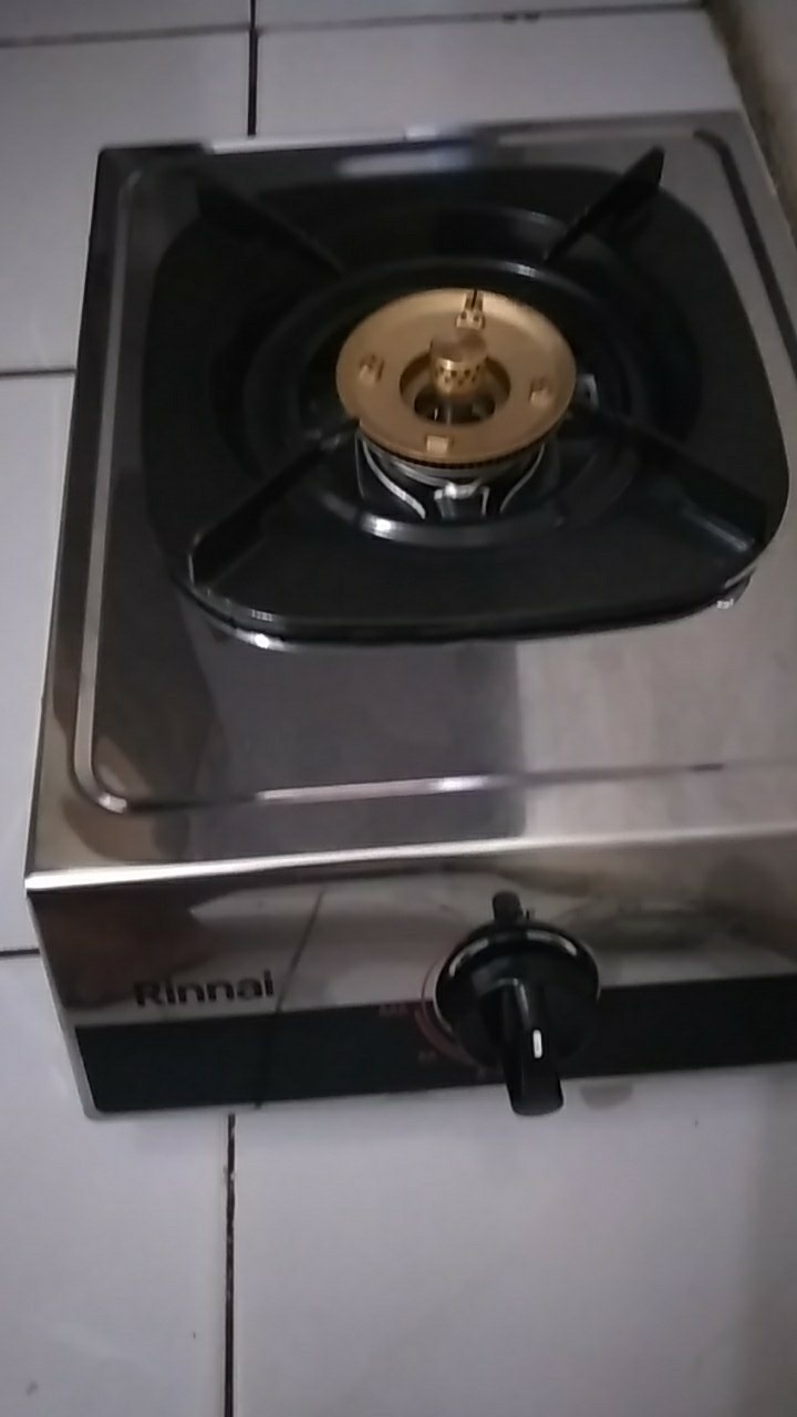Kompor Gas Rinai Sni Resmi Garansi Stainless Asli 1 Tungku Ri-511a Api Lilin Sni Ori