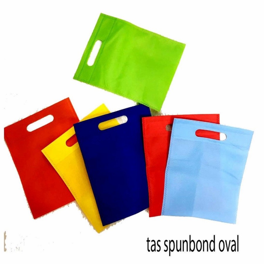 

ISI 10 PCS TAS SOUNBOND I TAS OVAL SPUNBOND I GOODIEBAG SPUNBOND 20X25