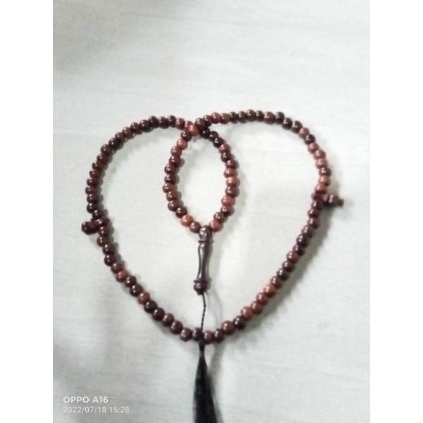 tasbih full kayu asem