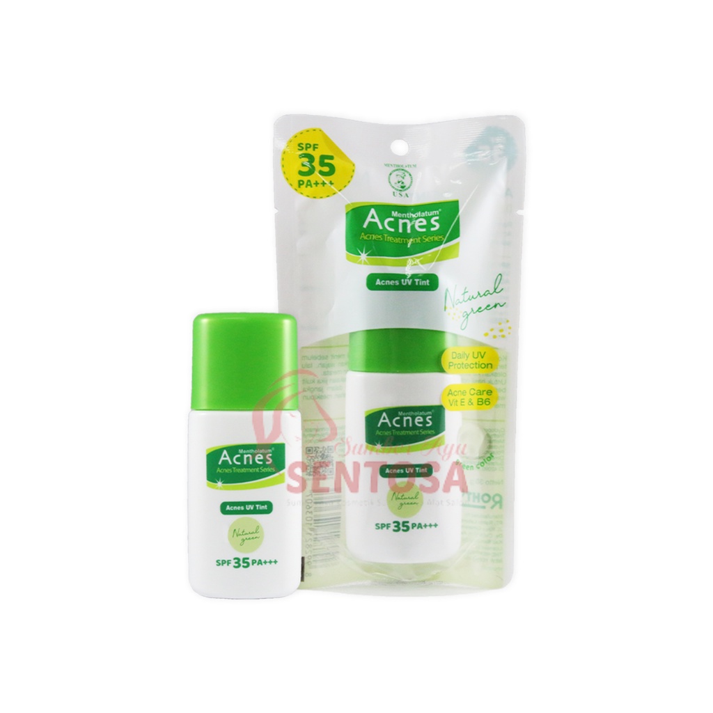 Acnes UV Tint SPF 35 PA+++ Natural Green 30gr