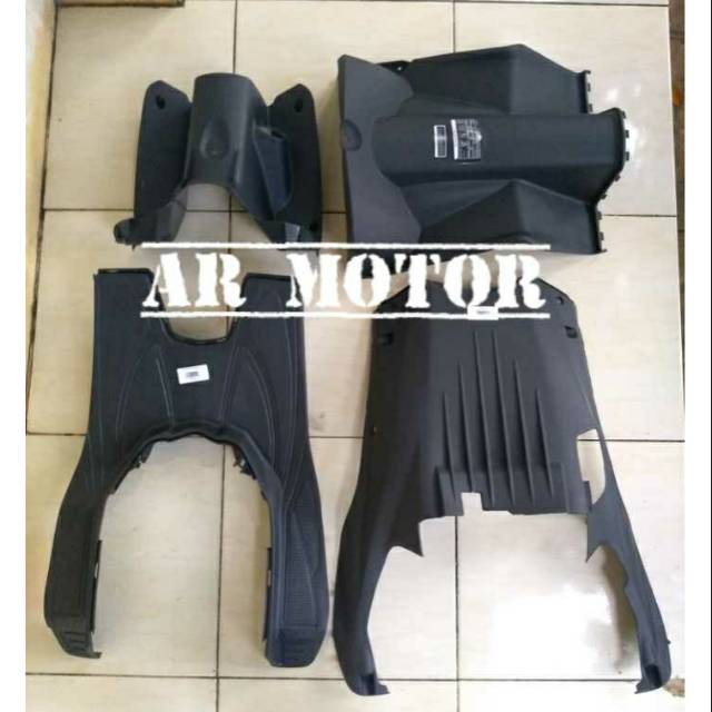 paketan body kasar bagian depan beat karbu 2009-2012 dek kontak, dasbor, dek bawah kolong, bordes