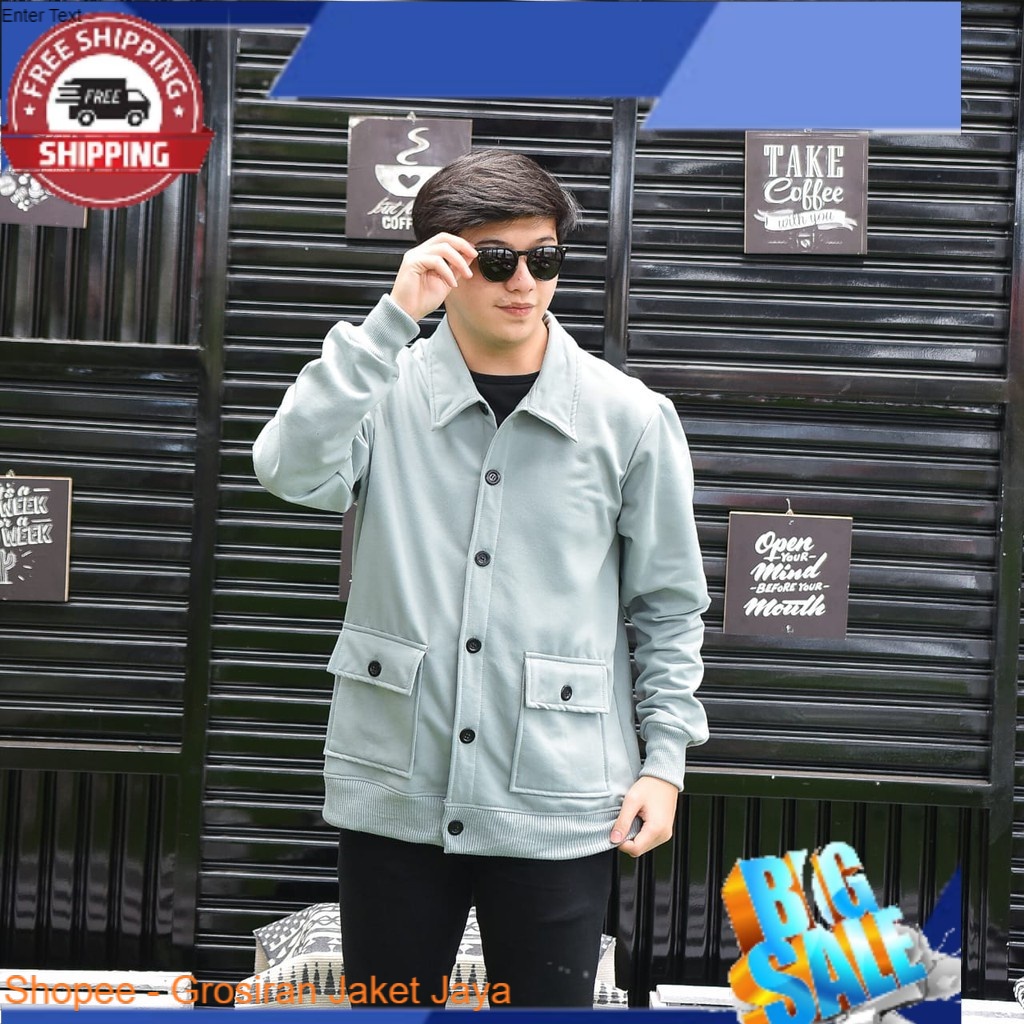 Outher Pria Raihan Outher Kardigan Bahan Tebal dan Lembut Outer Murah