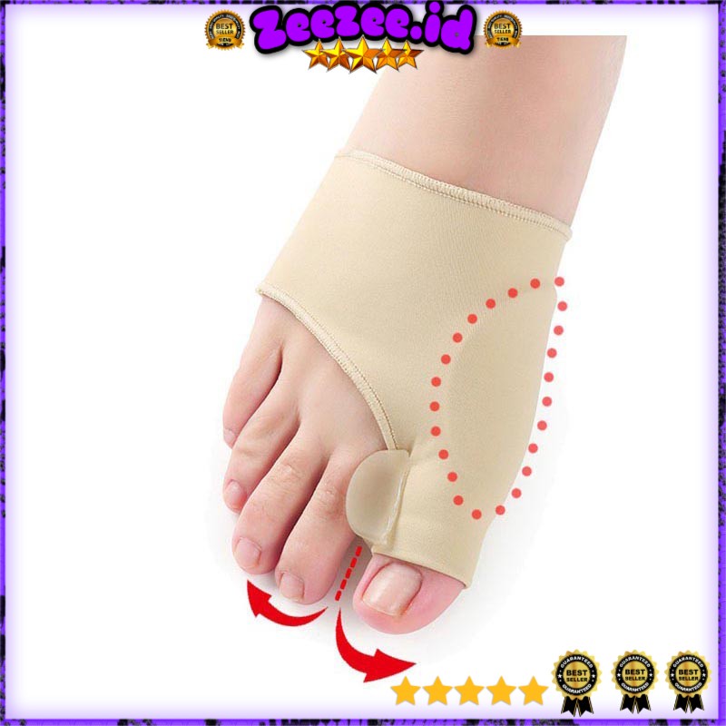 Welnove Sleeve Korektor Tulang Jempol Bunion Hallux Valgus Orthotics - CSQ1408