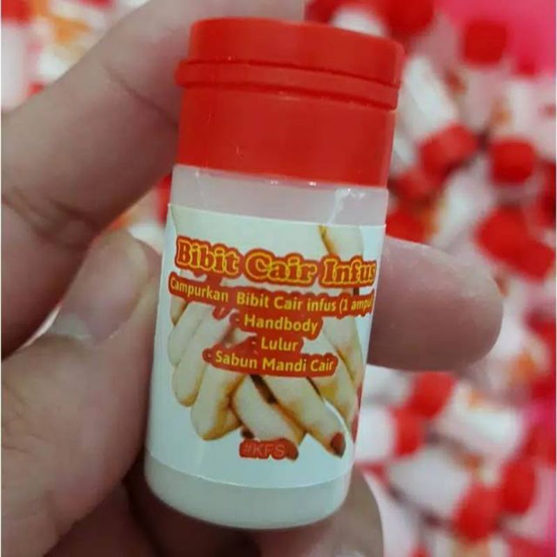 BCI bibit cair infus original KFS cairan putih susu alami