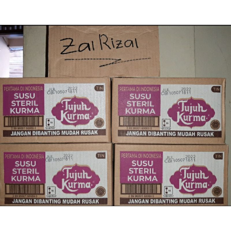 

Susu Steril Tujuh Kurma - 1 Dus = 12 Kaleng