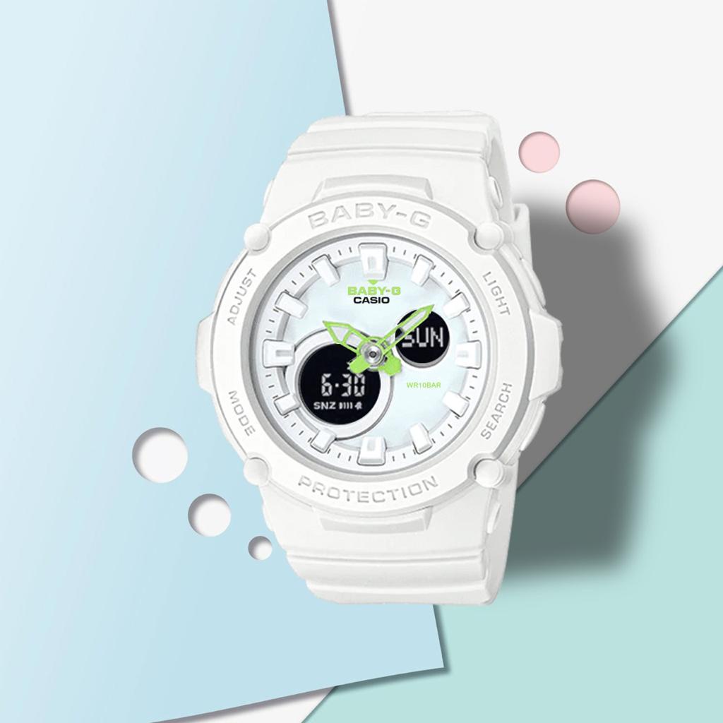 TAHAN AIR   JAM TANGAN WANITA BABY-G CASIO BGA 270 DUAL TIME / JAM TANGAN WANITA TERBARU