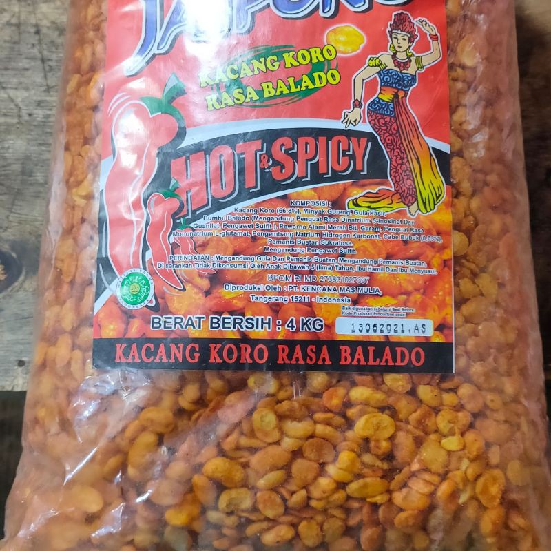 

KACANG KORO BUMBU BALADO 4kg