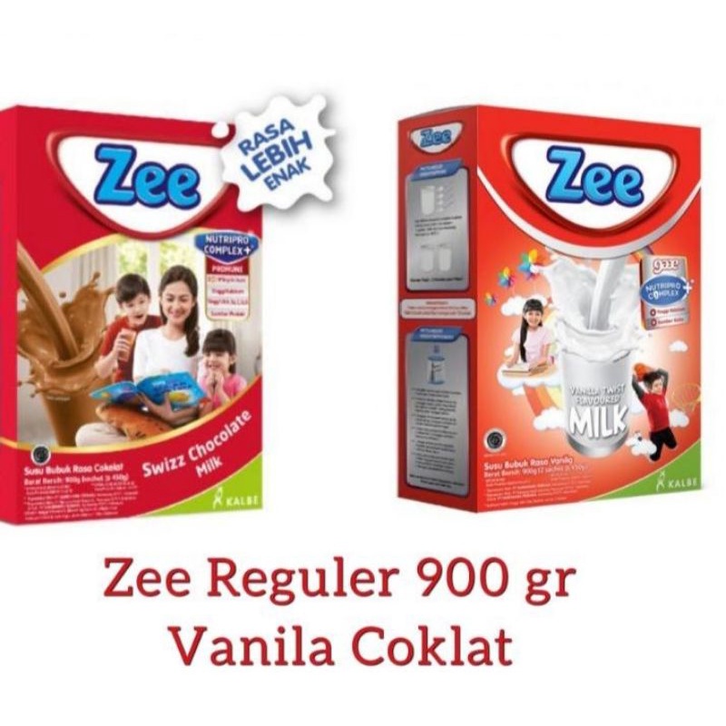 

Zee Reguler Vanila Madu Coklat 900gr 2x450gr