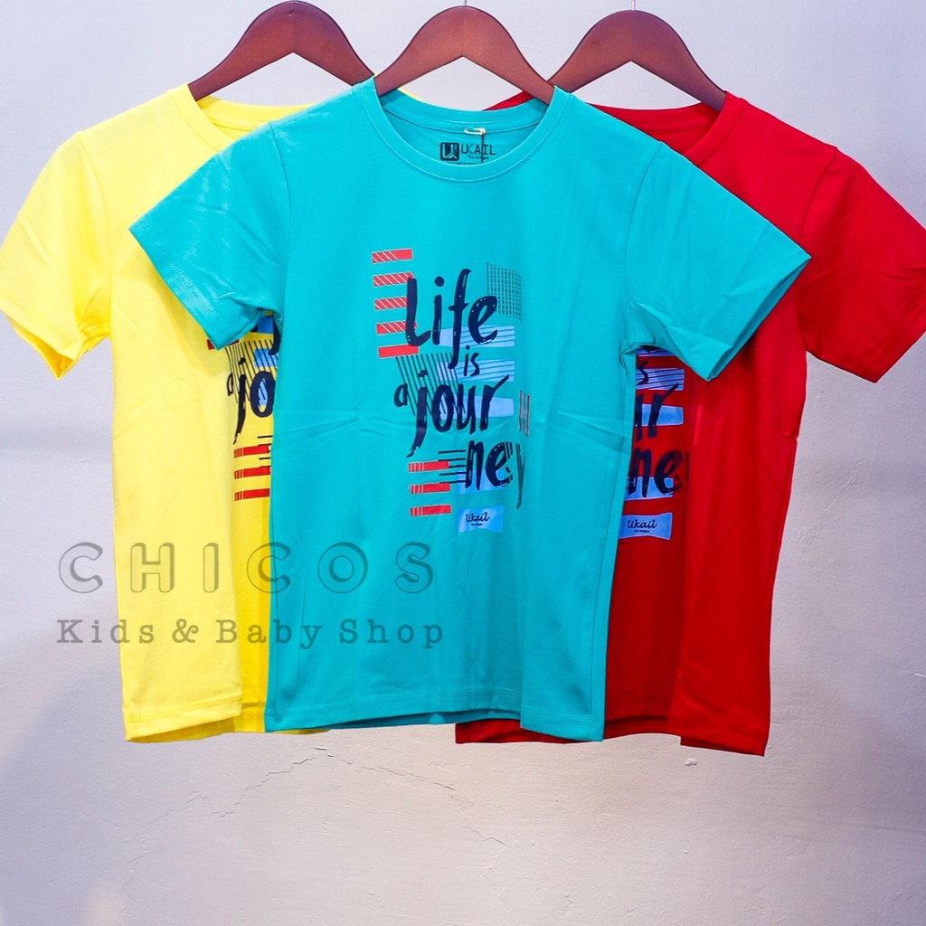 Kaos Anak || Junior || Laki-laki  ( 10 - 15 tahun) Ukail #Life