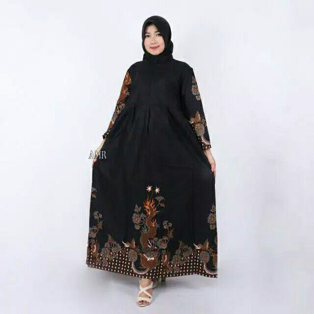 Gamis Batik Maxi Cardy Gamis Batik Pakaian Wanita Gamis Batik Busui Gamis Batik Asli Pekalongan