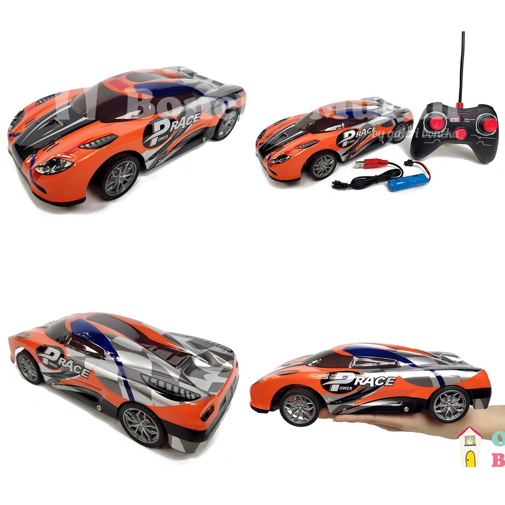 Mainan RC Mobil Balap Lampu