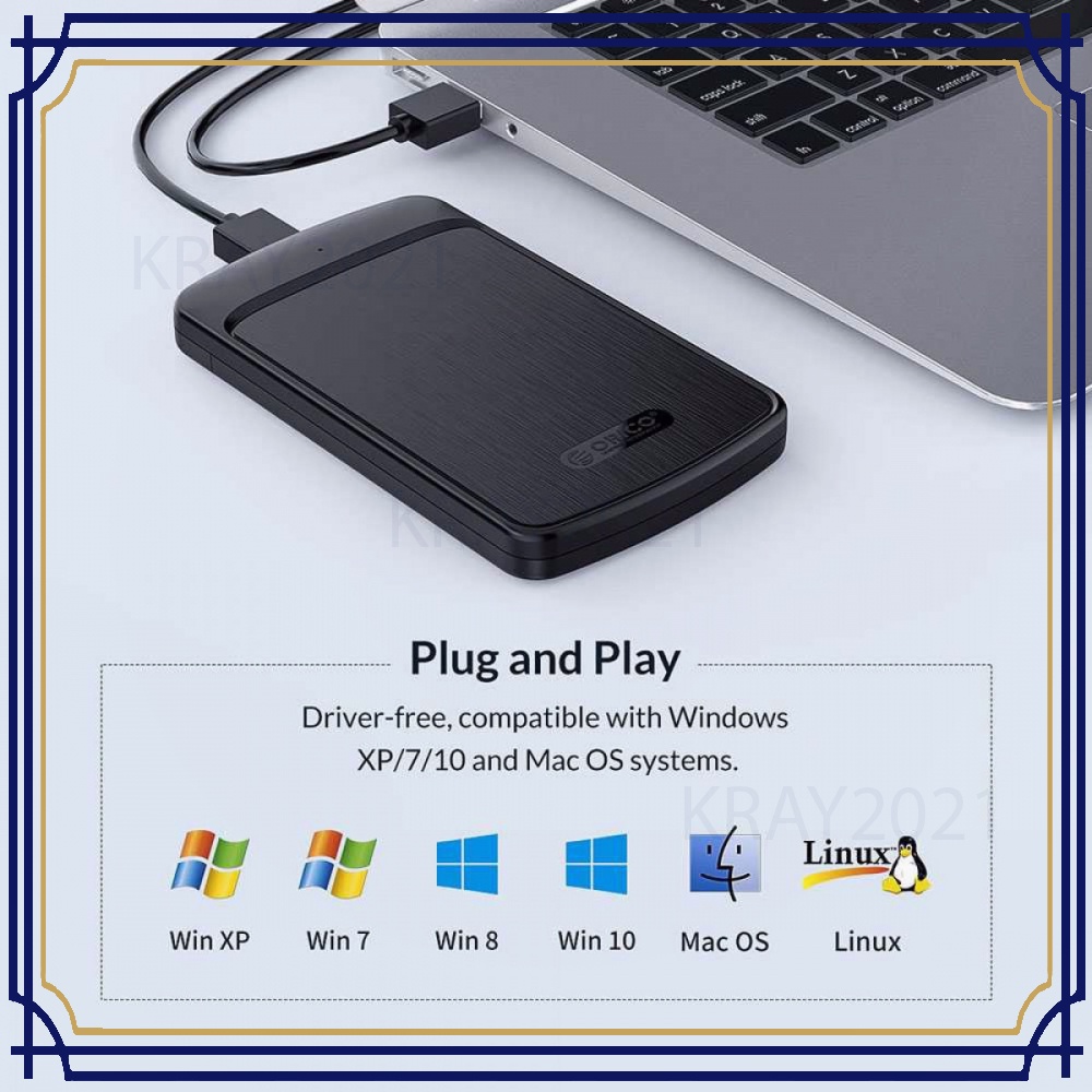 2.5 Inch External HDD Enclosure USB 3.0 - HD002