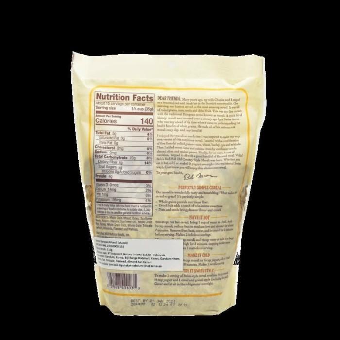 

Bob's Red Mill - Cereal Muesli 510gr Best Seller