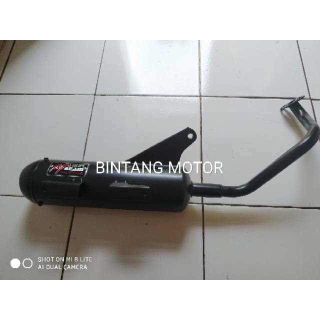 knalpot racing standar bobokan honda beat street
