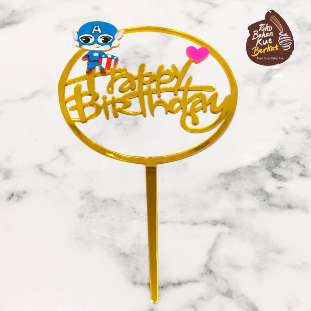 Cake Topper Karakter/Pcs