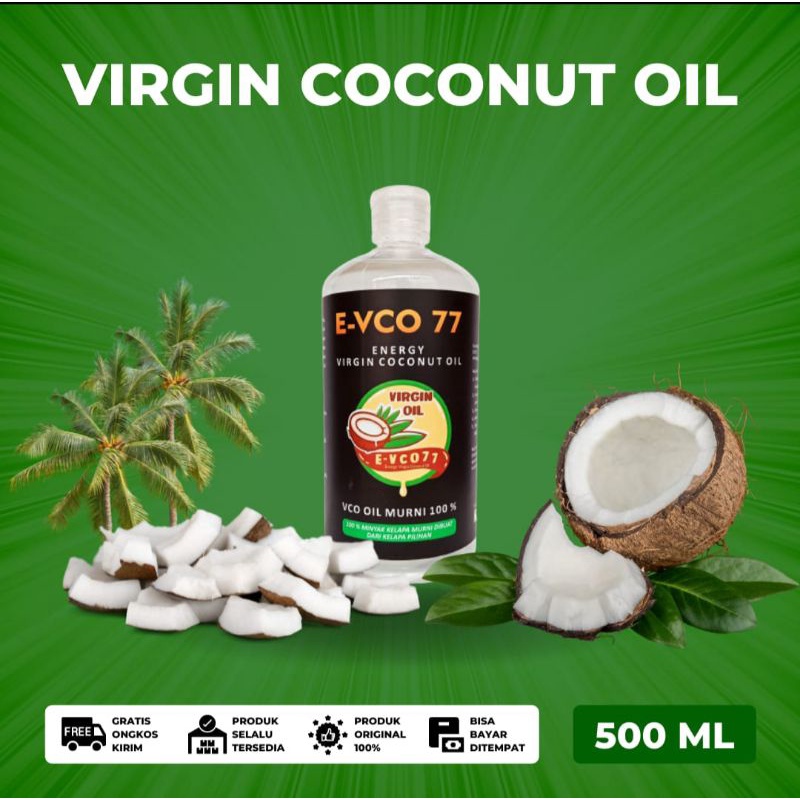 

E-VCO 77 Virgin Coconut Oil 500ml