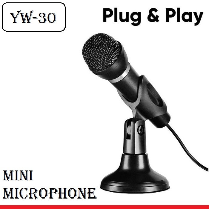 Microphone Mini YW-30 M-TECH With Stand