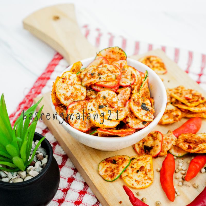 (250gr) KRUPUK BANTAT/KERUPUK SEBLAK/KRUPUK SEBLAK/KRUPUK SEBLAK PEDAS