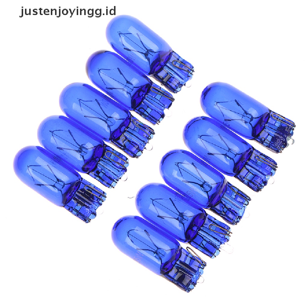 Bohlam Lampu Depan xenon halogen T10 168 W5W 5W 12V Warna Putih