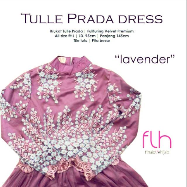 preloved Tulle prada dress