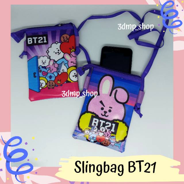 Slingbag Tas Selempang BT21 Kpop ver.2