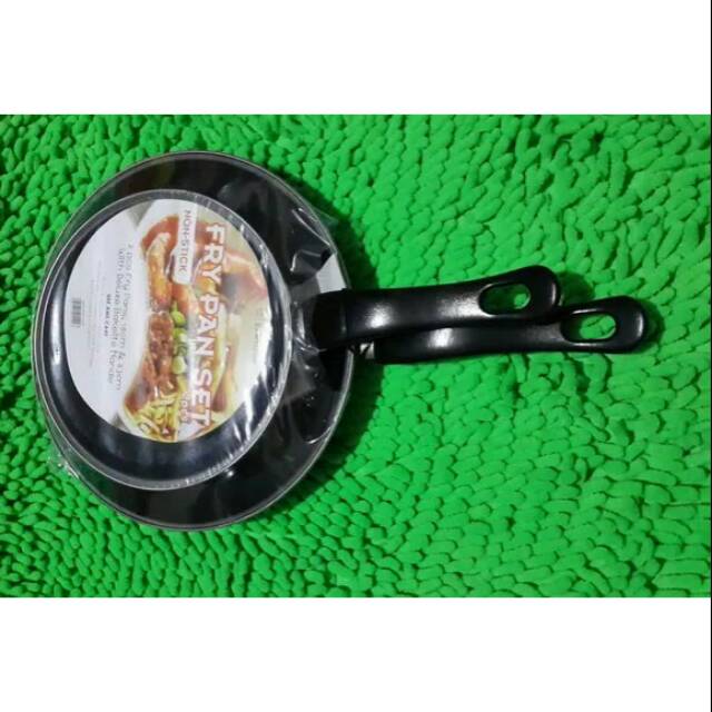 teplon fry pan set maspion .#murah