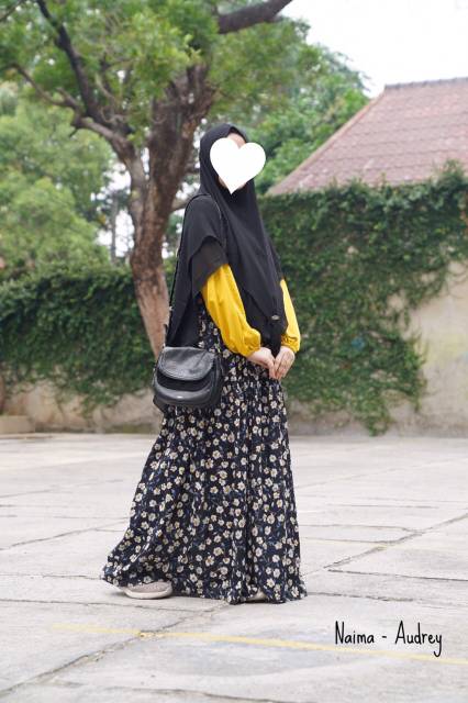 [NAIMA] AUDREY DRESS GAMIS DAILY