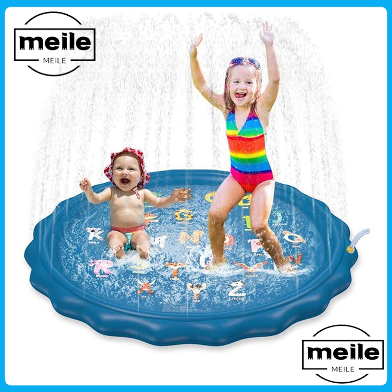 Water Spray Pad Outdoor Lawn Sprinkler Game Pad Kolam Air Mancur - Mainan Anak Termurah100-130-150cm